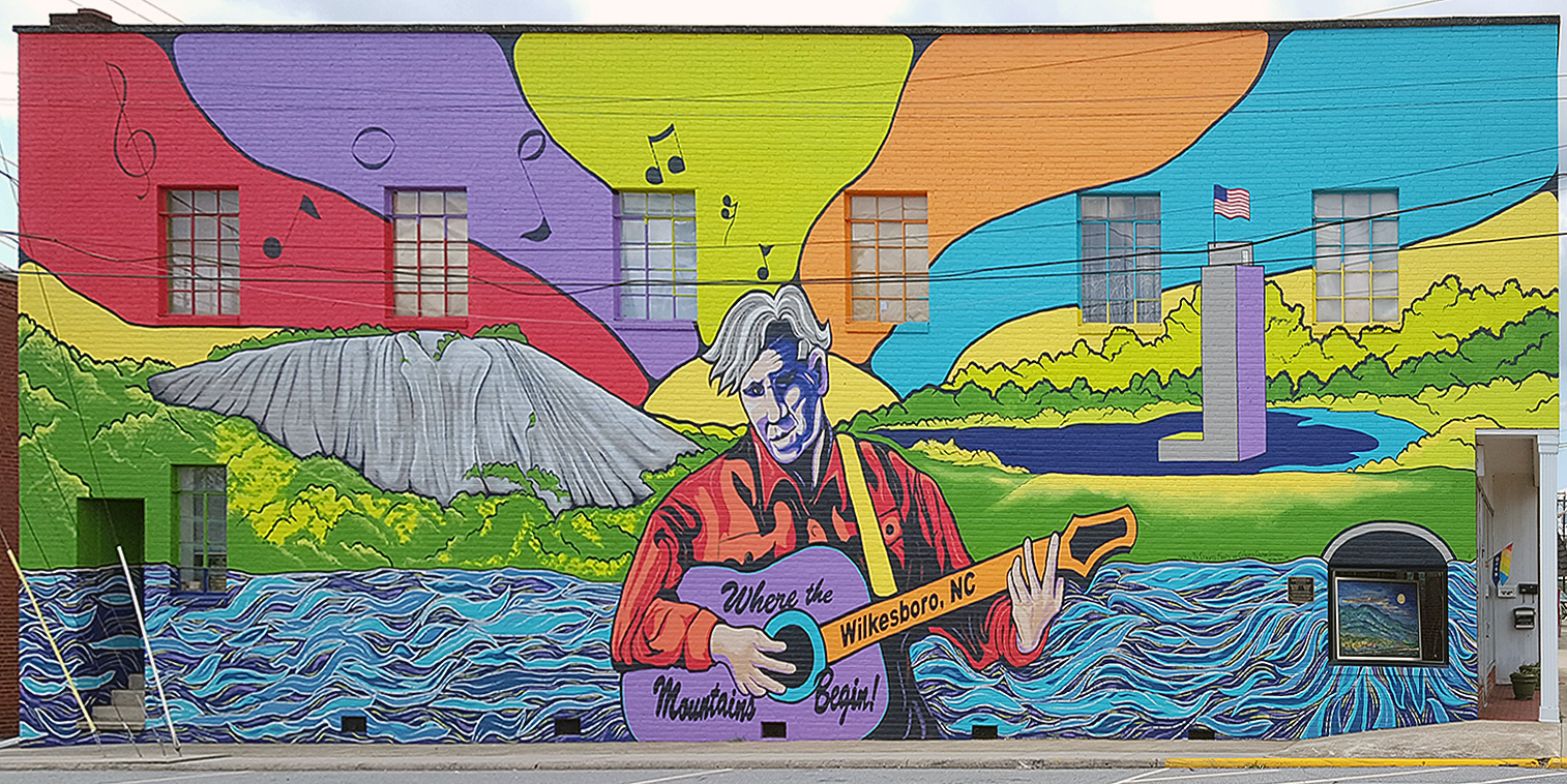 Downtown Wilkesboro Mural Downtown Wilkesboro Mural