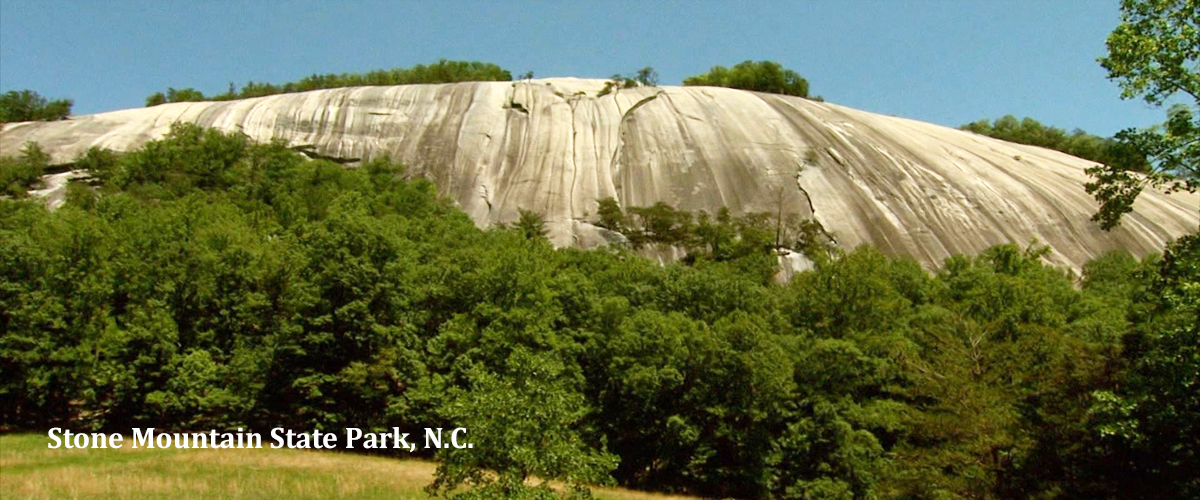 Stone Mountain State Park, N.C. Stone Mountain State Park, N.C.