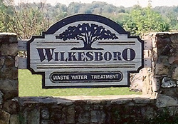 Wastewater Treatment sign
